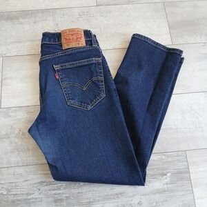 Levi Strauss & Co 541 Jeans Mens 30x30 Dark Wash Straight Leg Cotton Blend